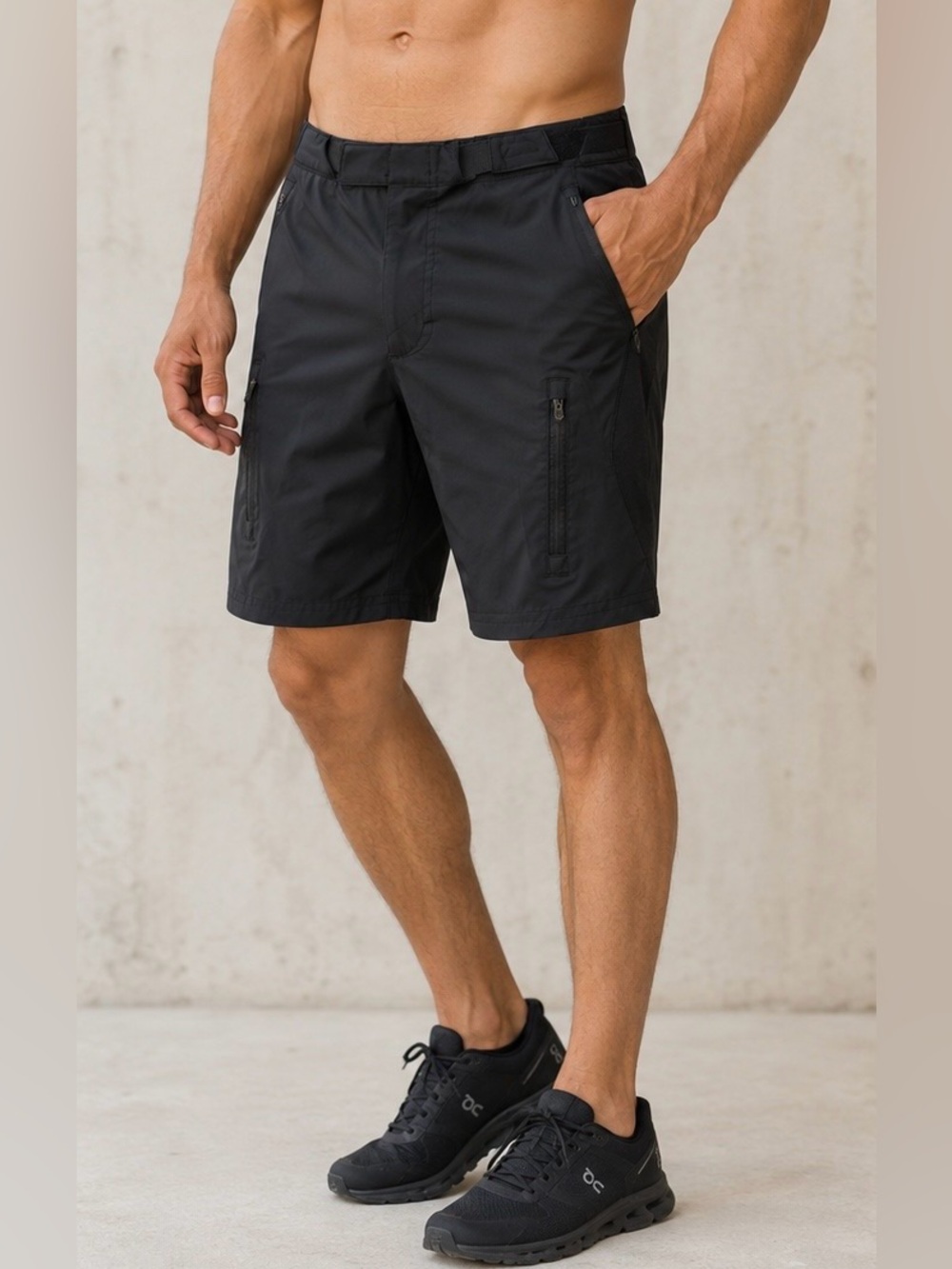 Zoic Mountain Bike Cycling Shorts Men’s Small Black Zip Pocket Activewear